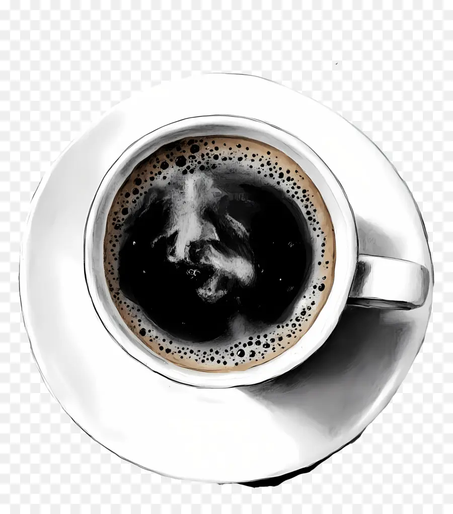 Café Negro，Taza De Cafe PNG