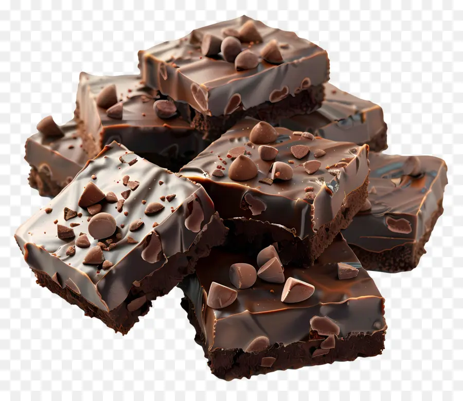 Brownie De Chocolate，Chocolate PNG