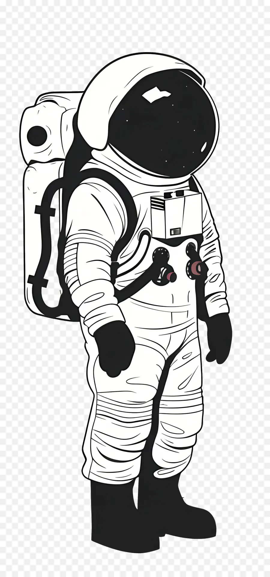 Astronauta，Traje Espacial PNG