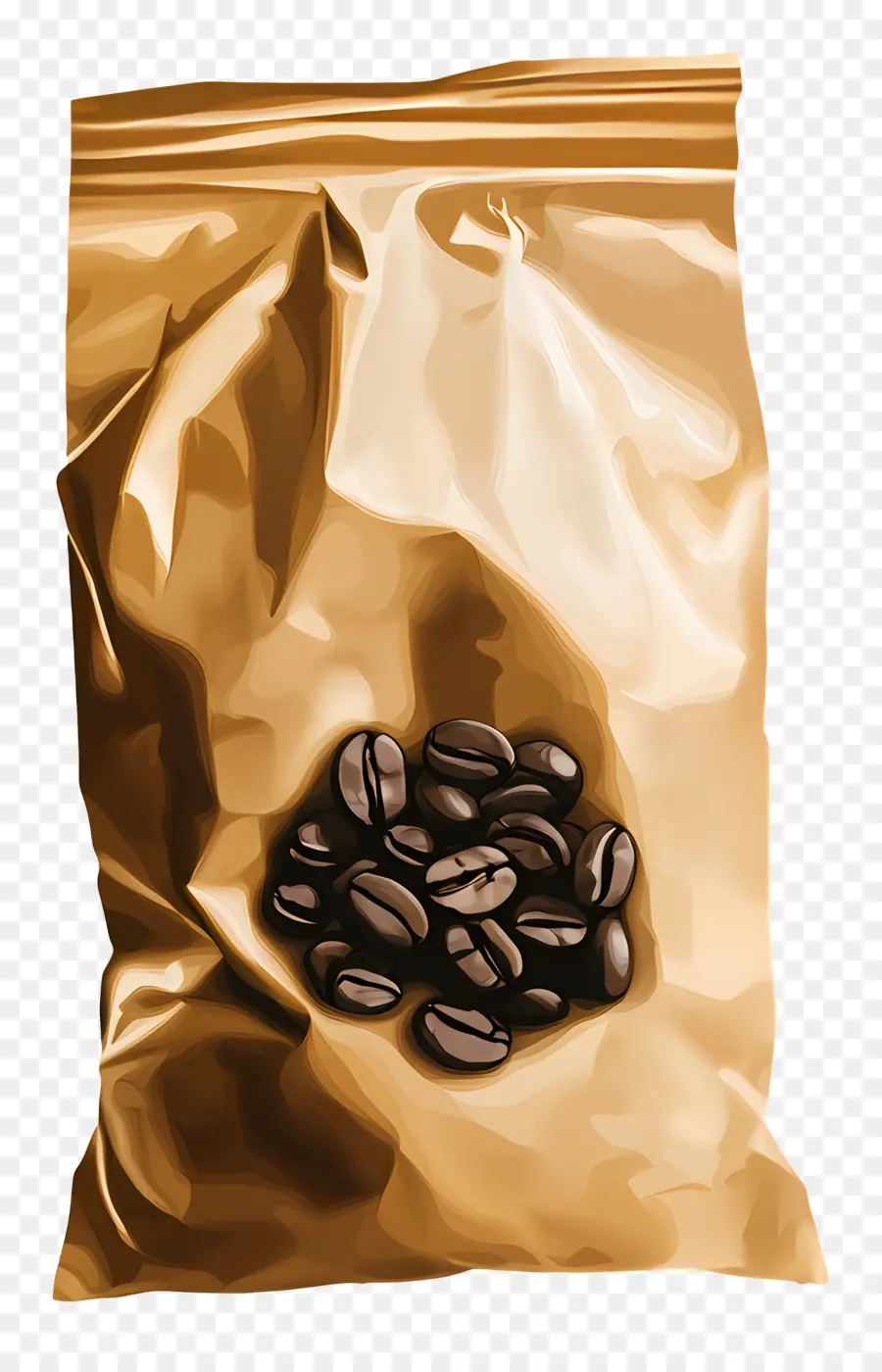 Bolsa De Café，Granos De Café PNG