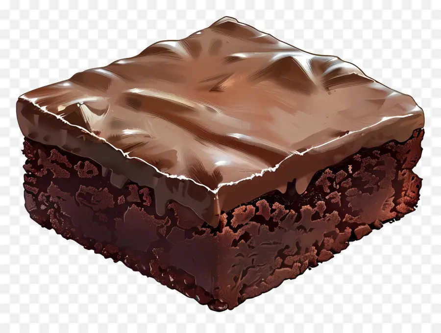 Brownie De Chocolate，Cubo De Chocolate PNG