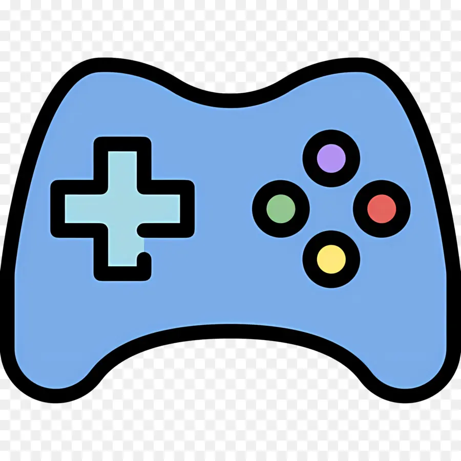 Controlador De Juego，Controlador De Juego Morado PNG