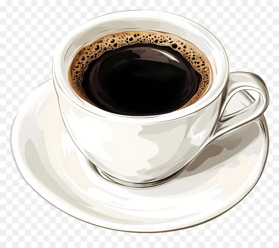 Café Negro，Taza De Café PNG