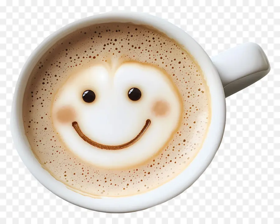 Café Animado，Café Sonriente PNG