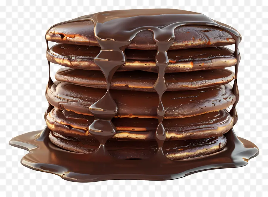 Panqueque De Chocolate，Panqueques De Chocolate PNG