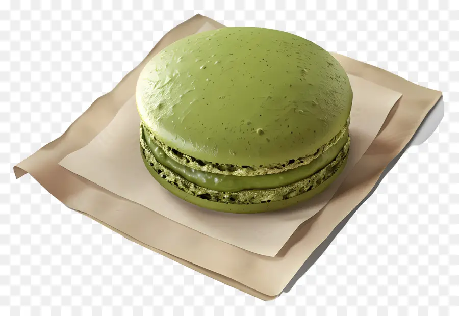 Macarrón De Matcha，Macarrón PNG