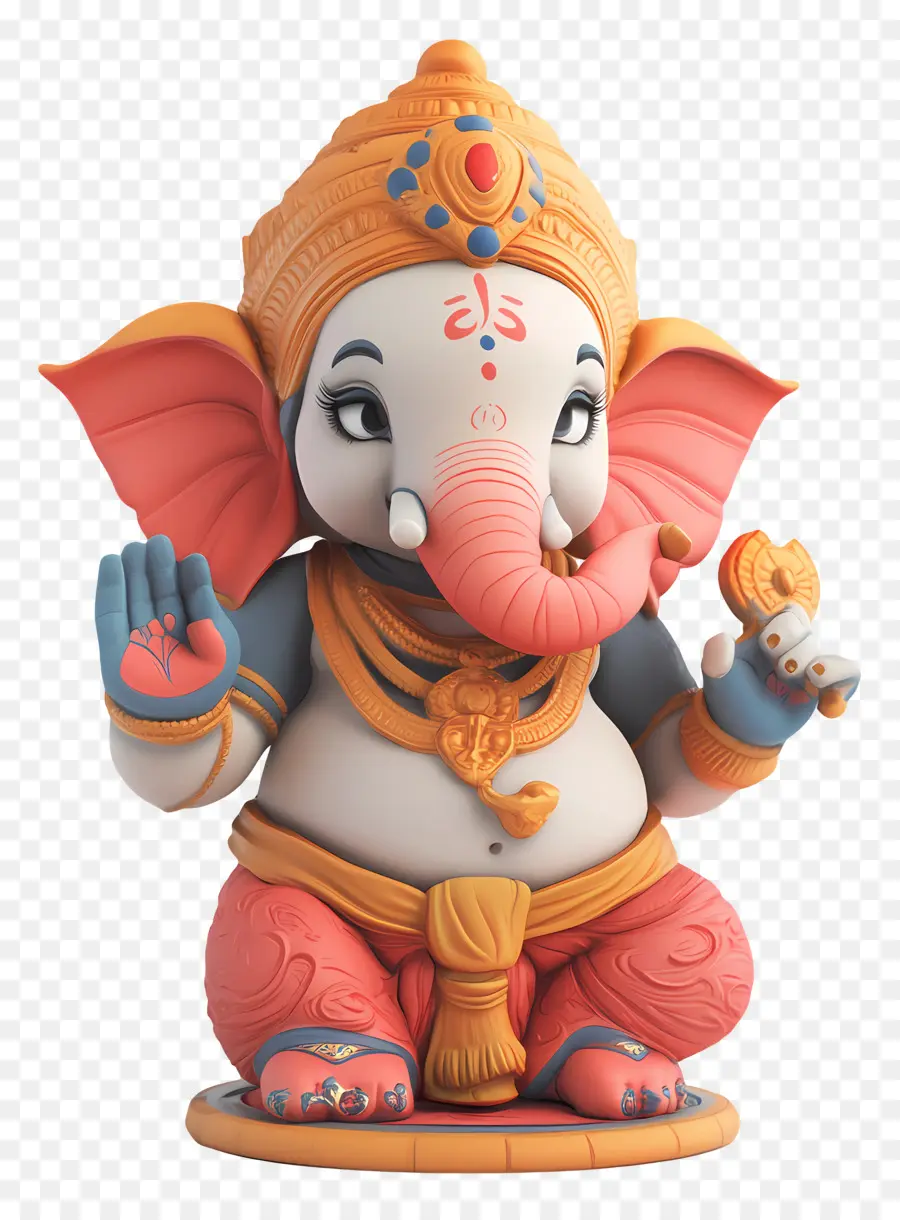 Ganpati，Deidad Elefante PNG