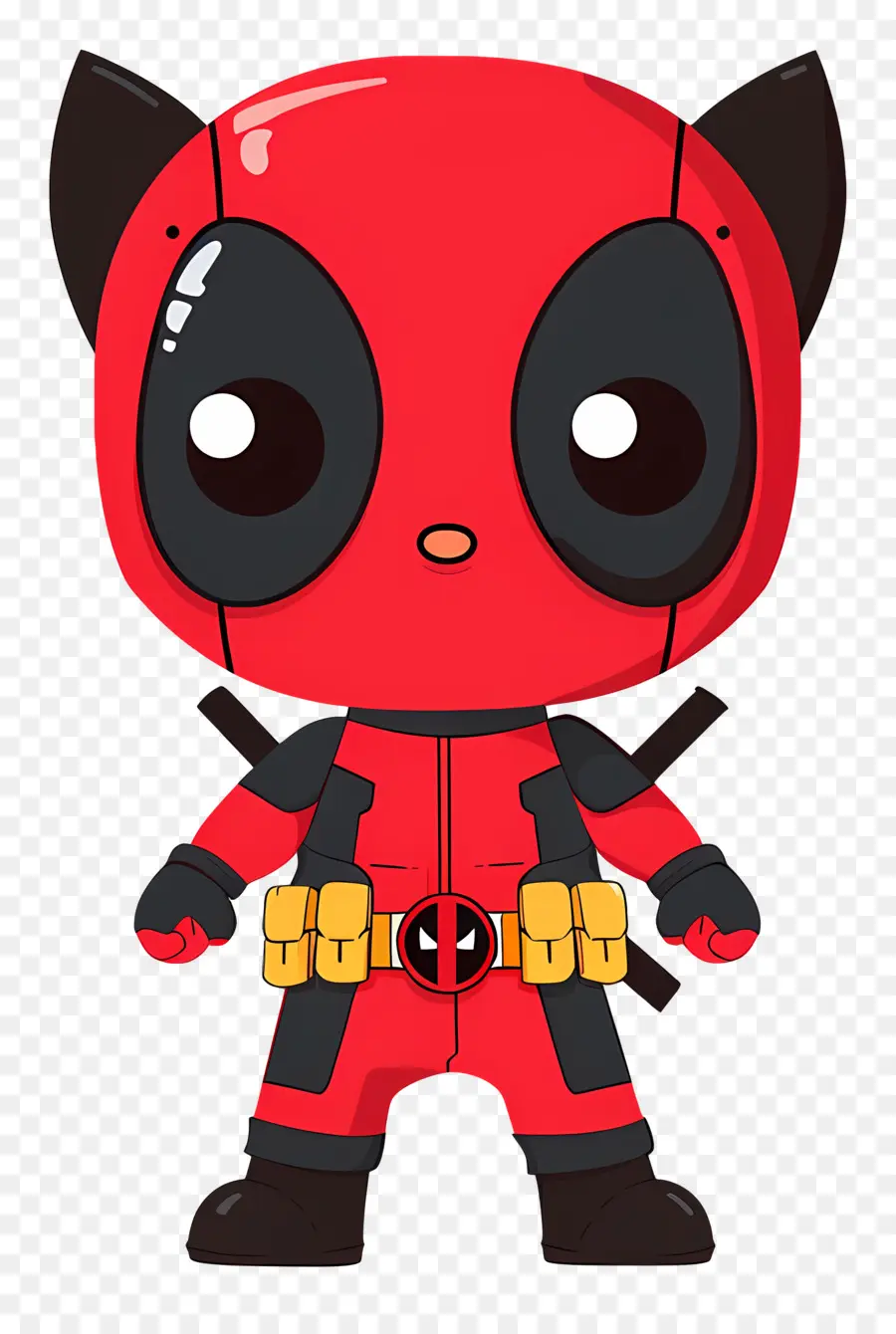 Lindo Deadpool，Personaje De Dibujos Animados PNG