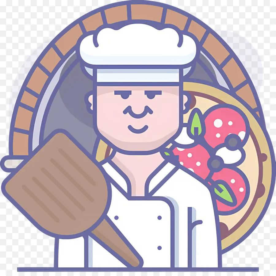 Cocinero De Pizza，Chef De Pizza PNG