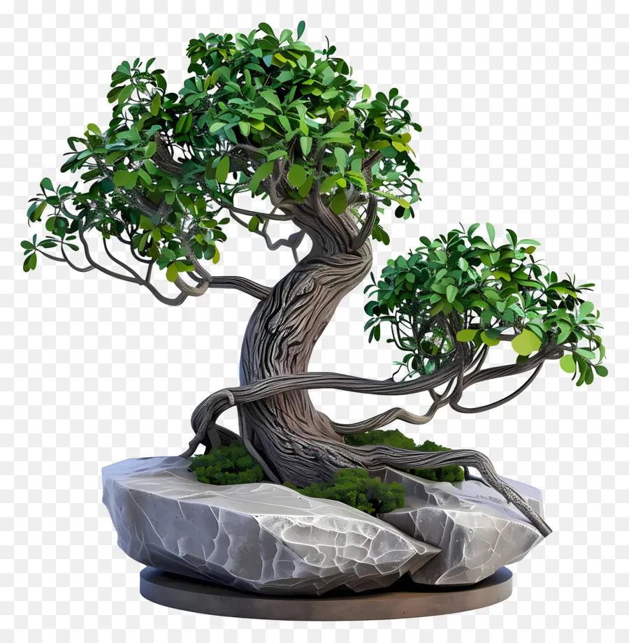 Bonsais Ficus，Árbol Bonsái PNG