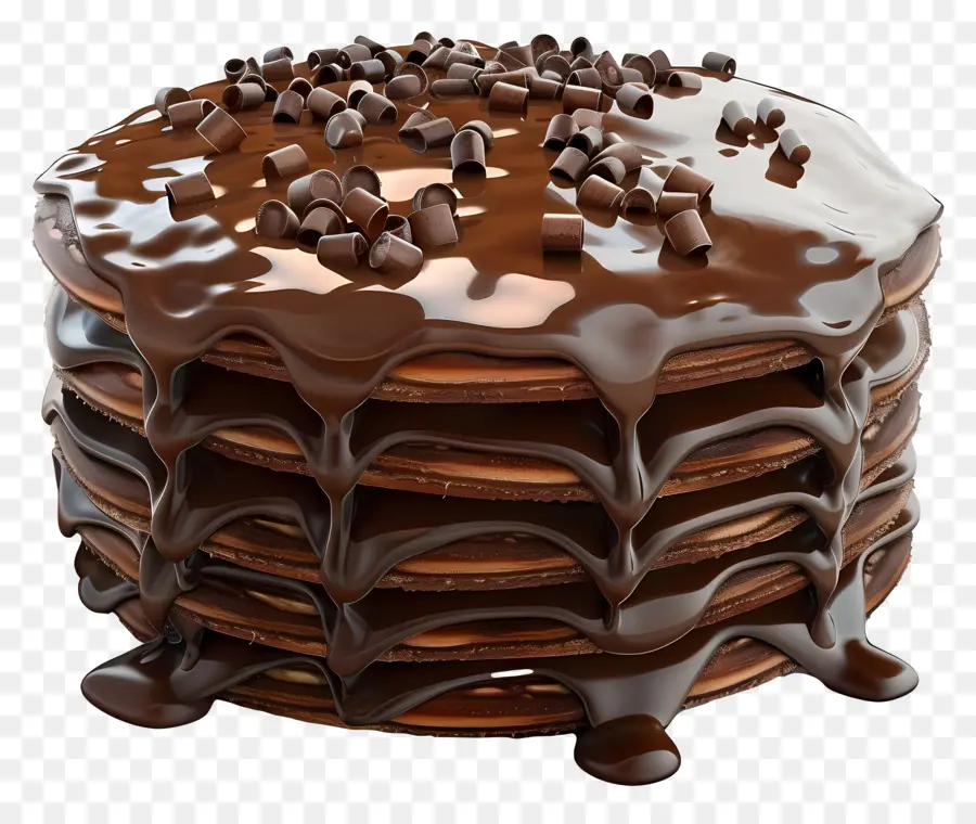 Panqueque De Chocolate，Panqueques De Chocolate PNG