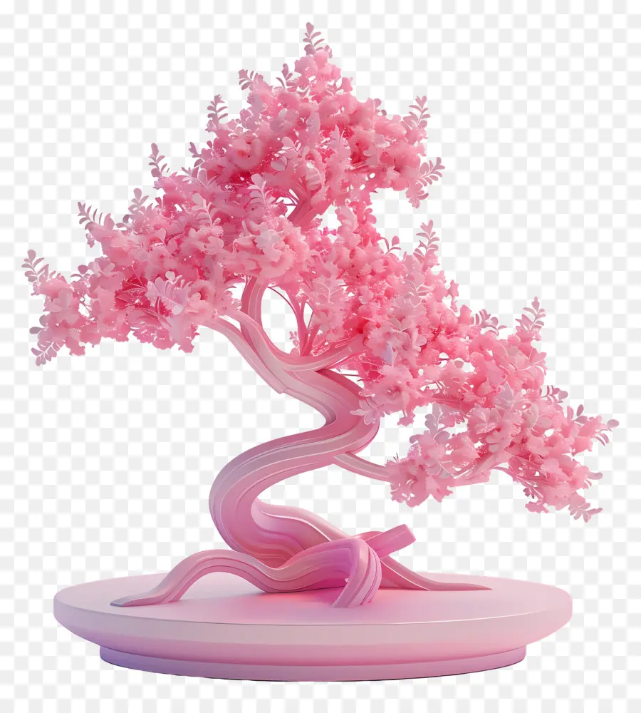 árbol Bonsái Rosa，Árbol Bonsái Rosa PNG