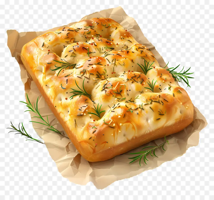 Pan Focaccia，Pan PNG