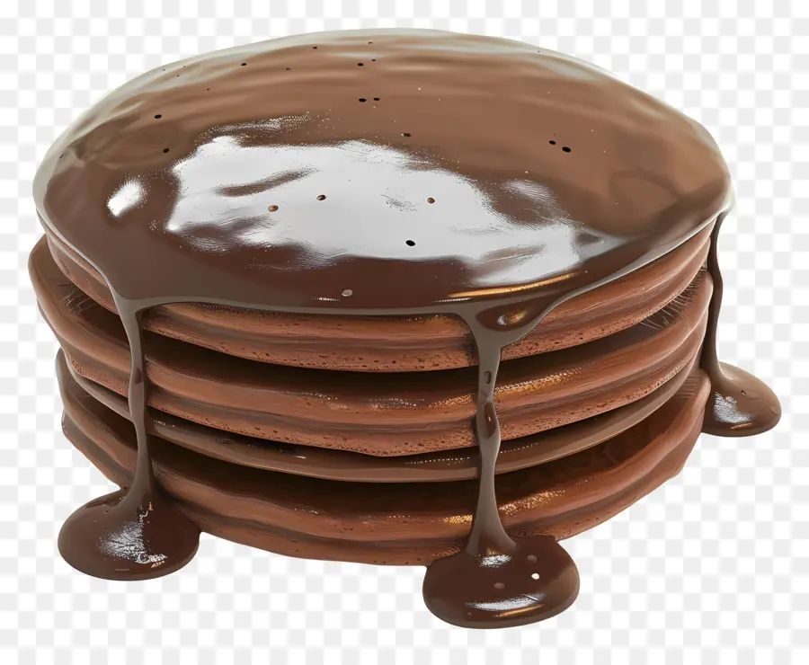 Panqueque De Chocolate，Panqueques De Chocolate PNG