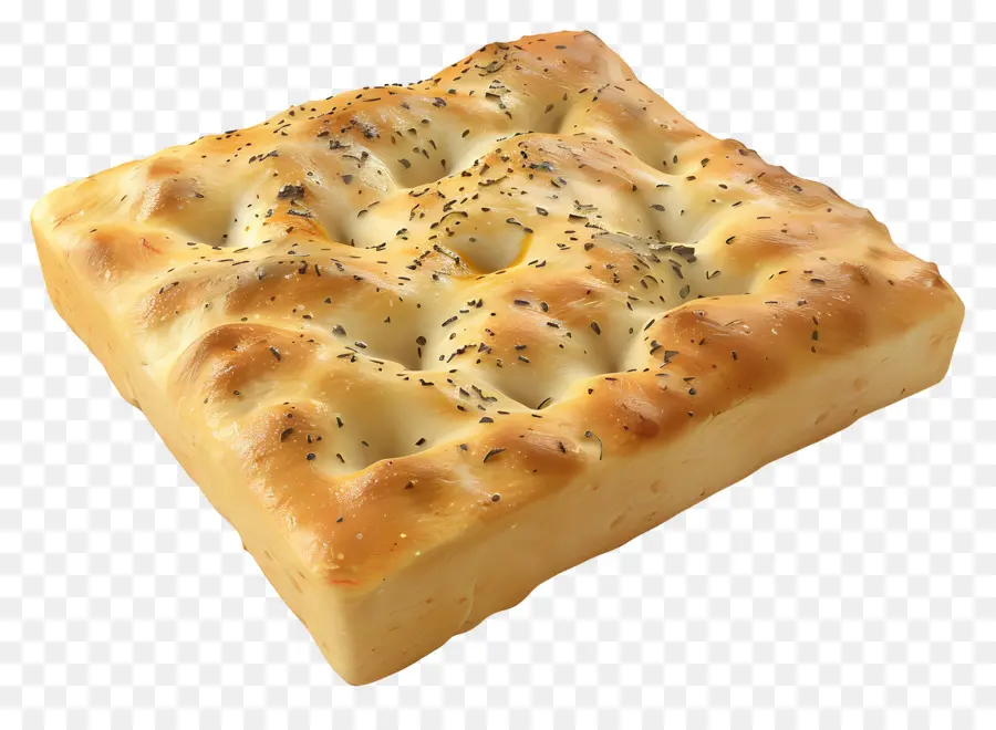 Pan Focaccia，Horneado PNG