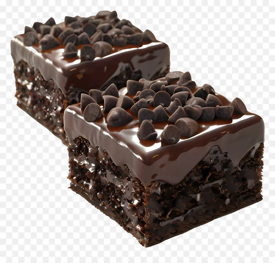 Brownie De Chocolate，Chocolate PNG