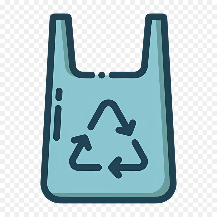 Bolsa De Reciclaje，Plástico PNG