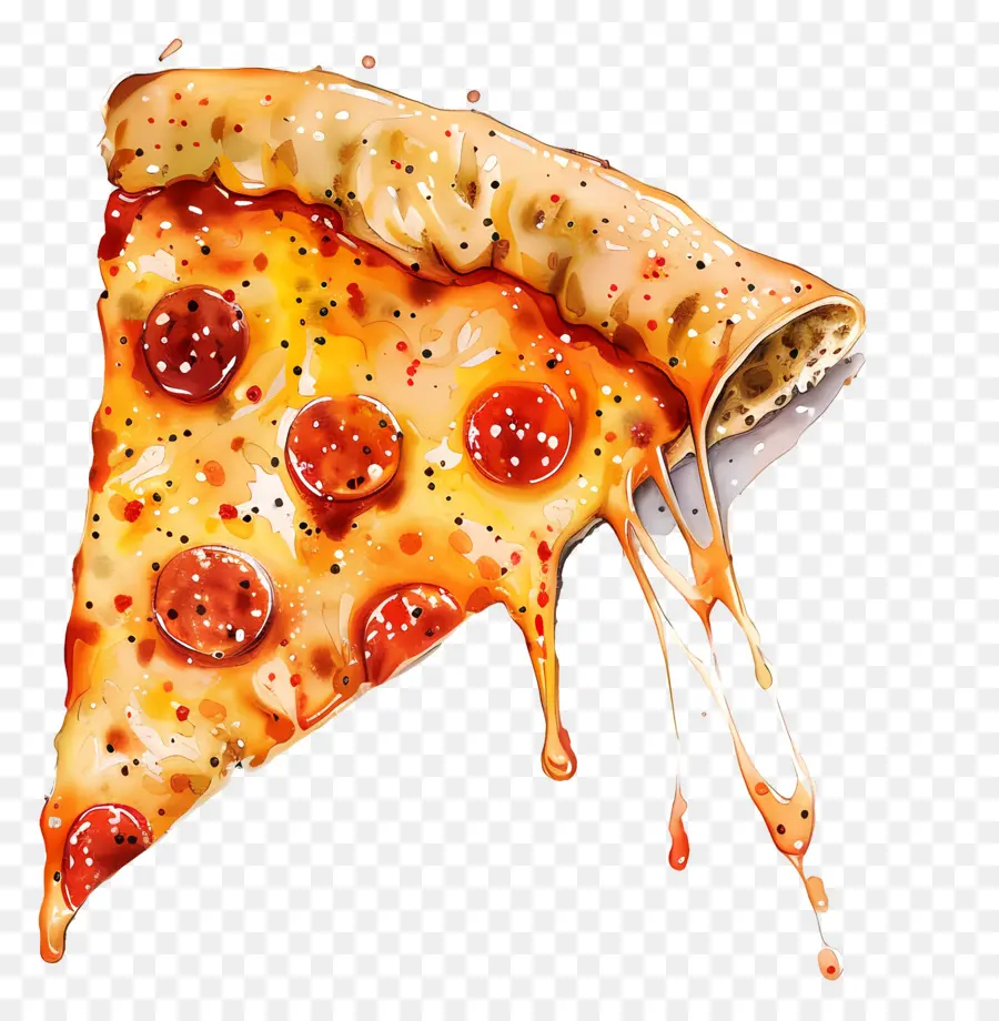 Rebanada De Pizza，Queso PNG