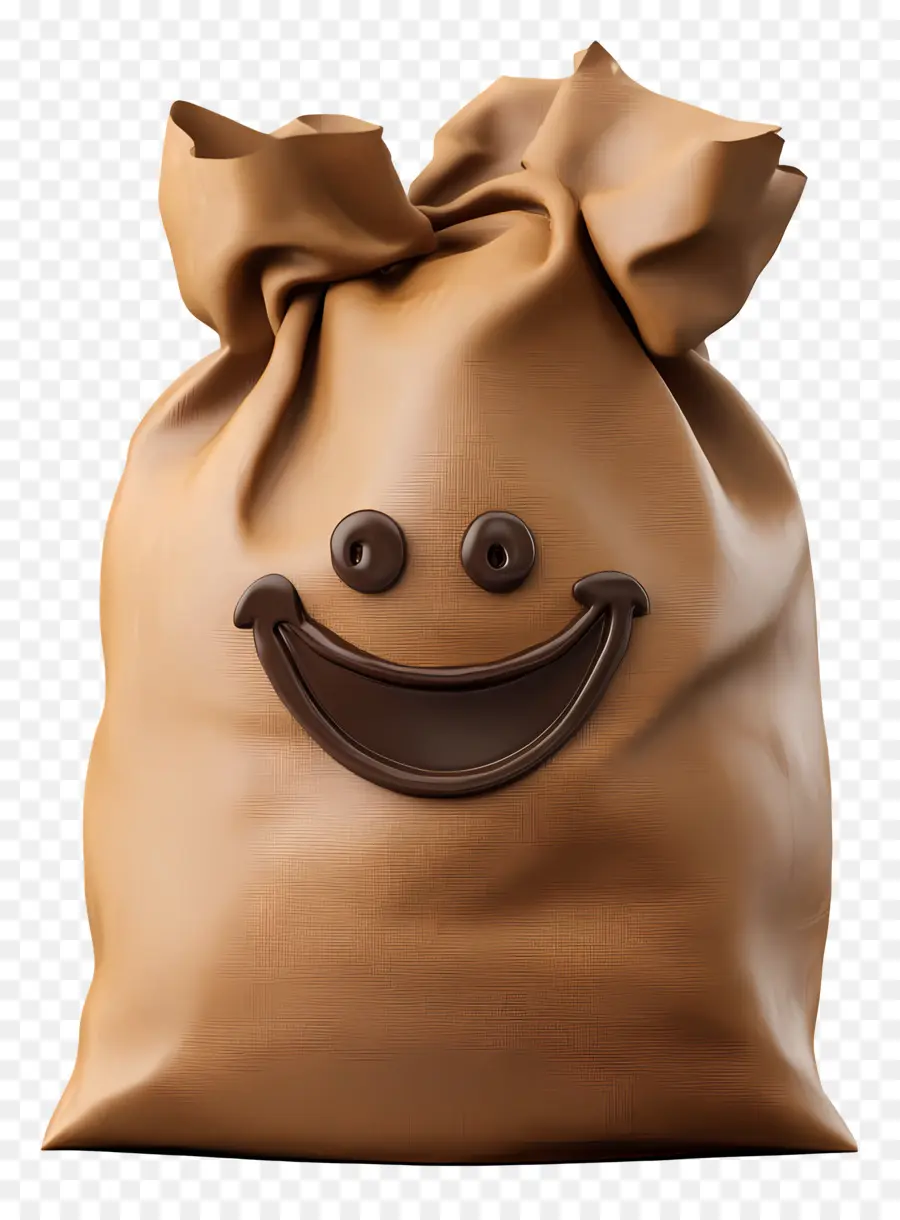 Bolsa De Café，Bolsa Sonriente PNG