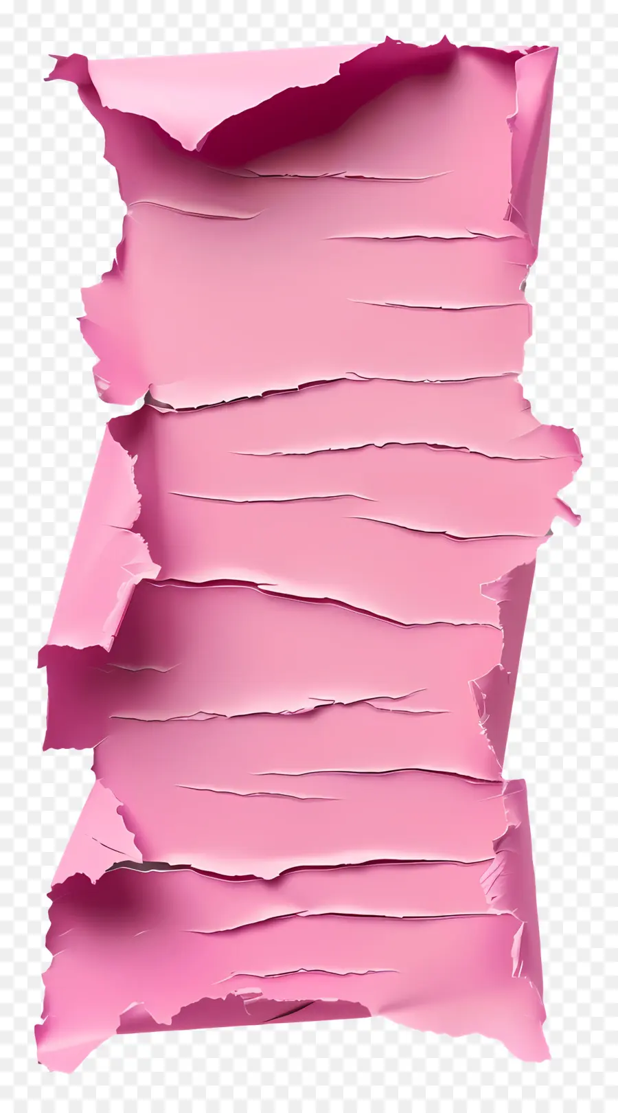 Papel Rasgado Rosa，Papel Rosa PNG