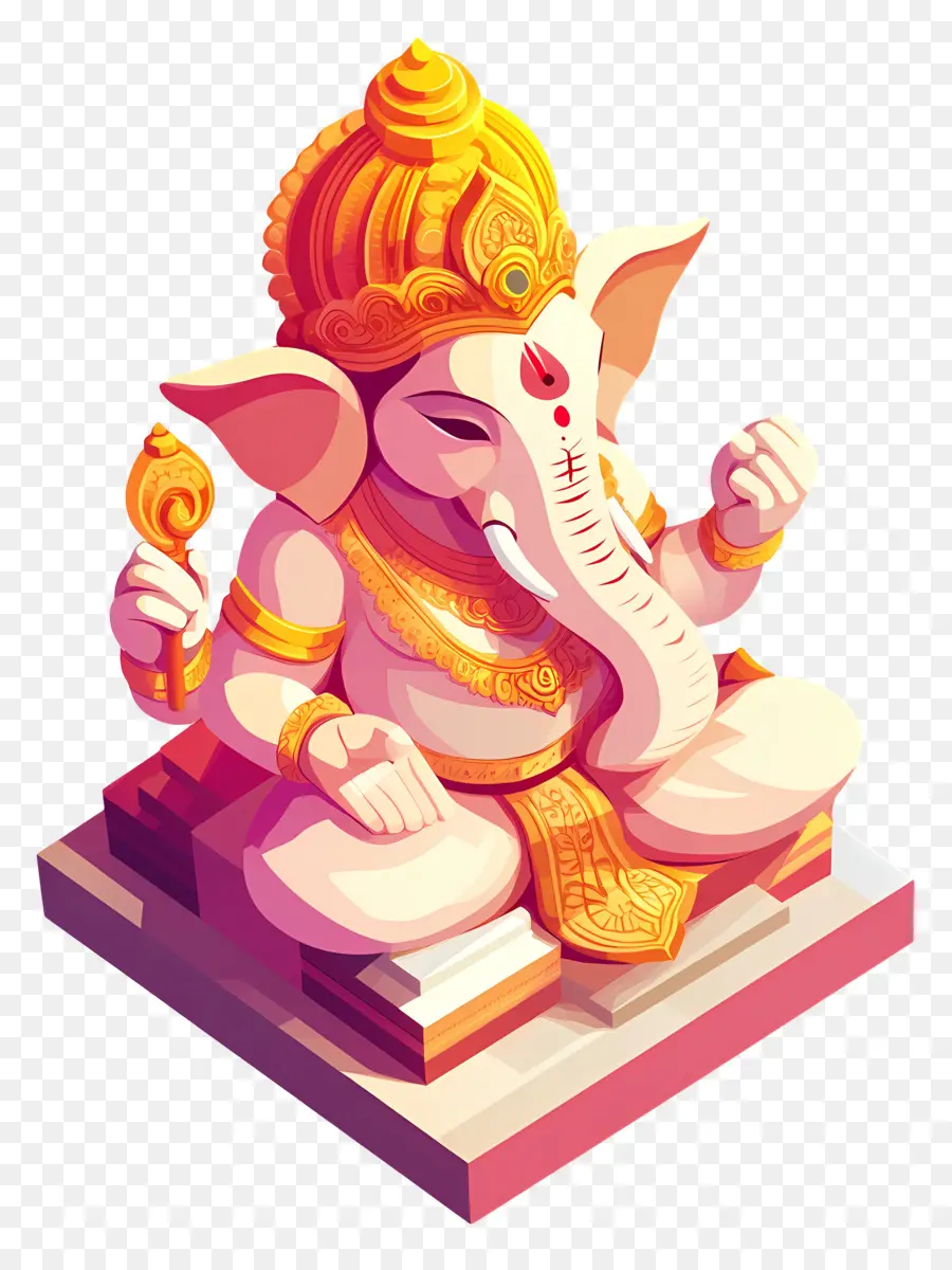 Ganesh，Estatua De Ganesha PNG