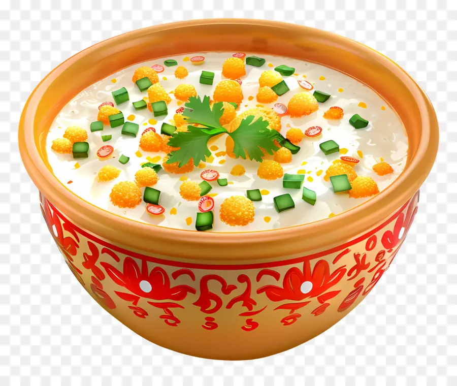 Boondi Raita Raita，Tazón De Comida PNG