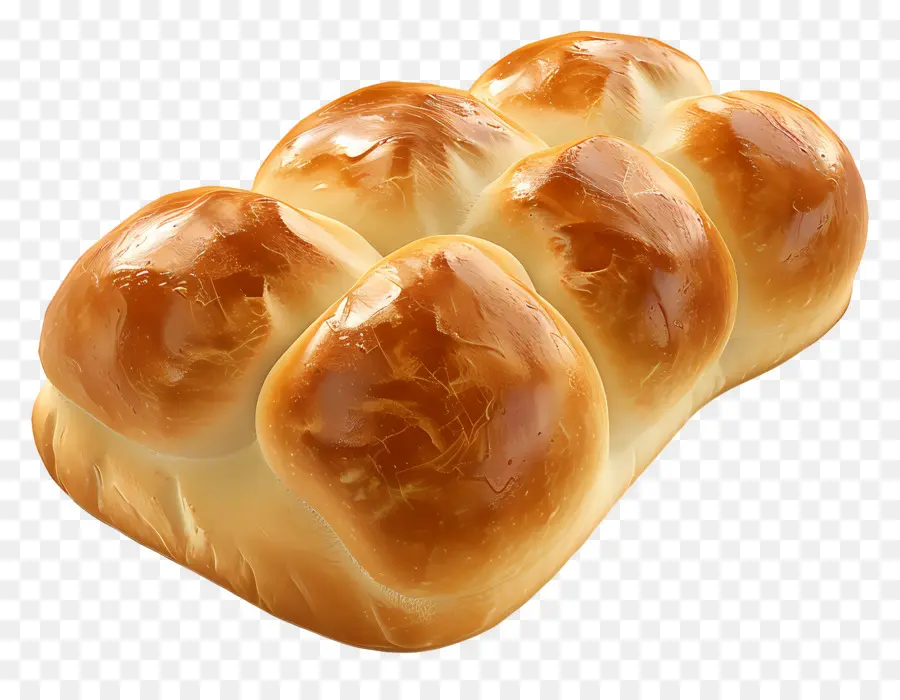 Pan Brioche，Panecillos Brillantes PNG