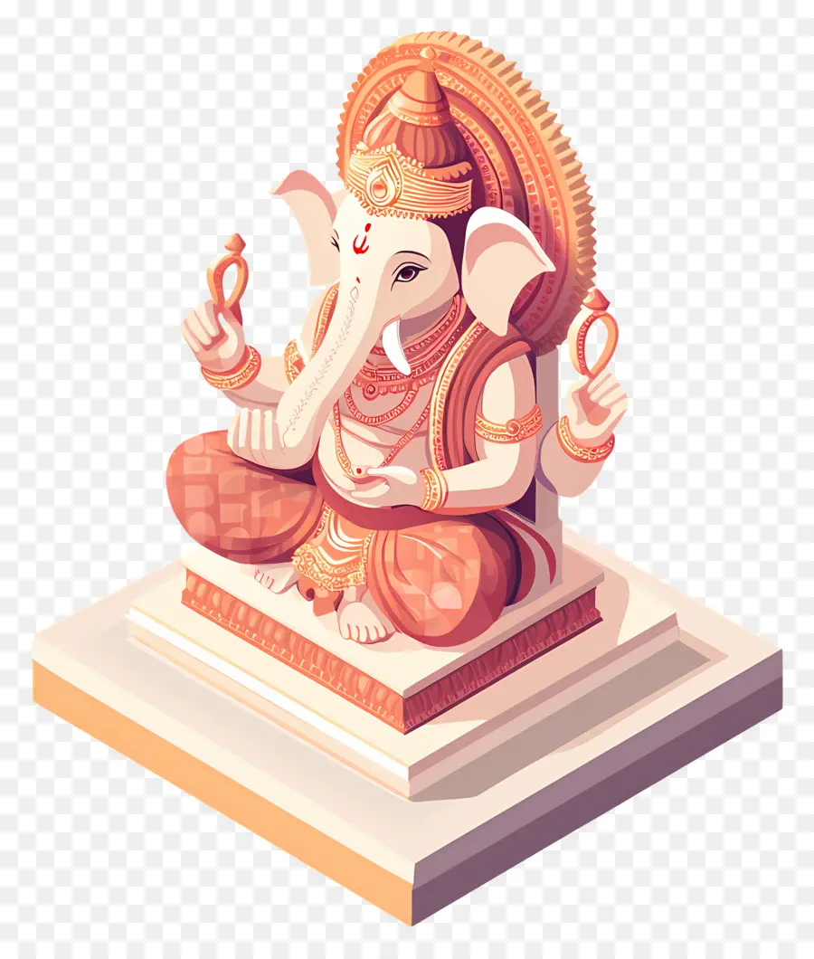 Ganesh，Estatua De Ganesha PNG