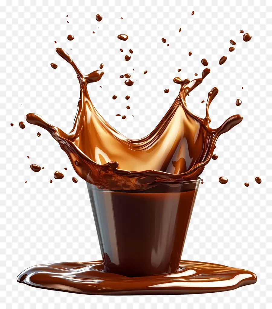 Salpicaduras De Café，Salpicaduras De Chocolate PNG