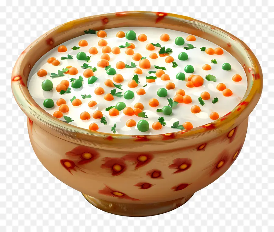 Boondi Raita Raita，Ensalada De Verduras PNG