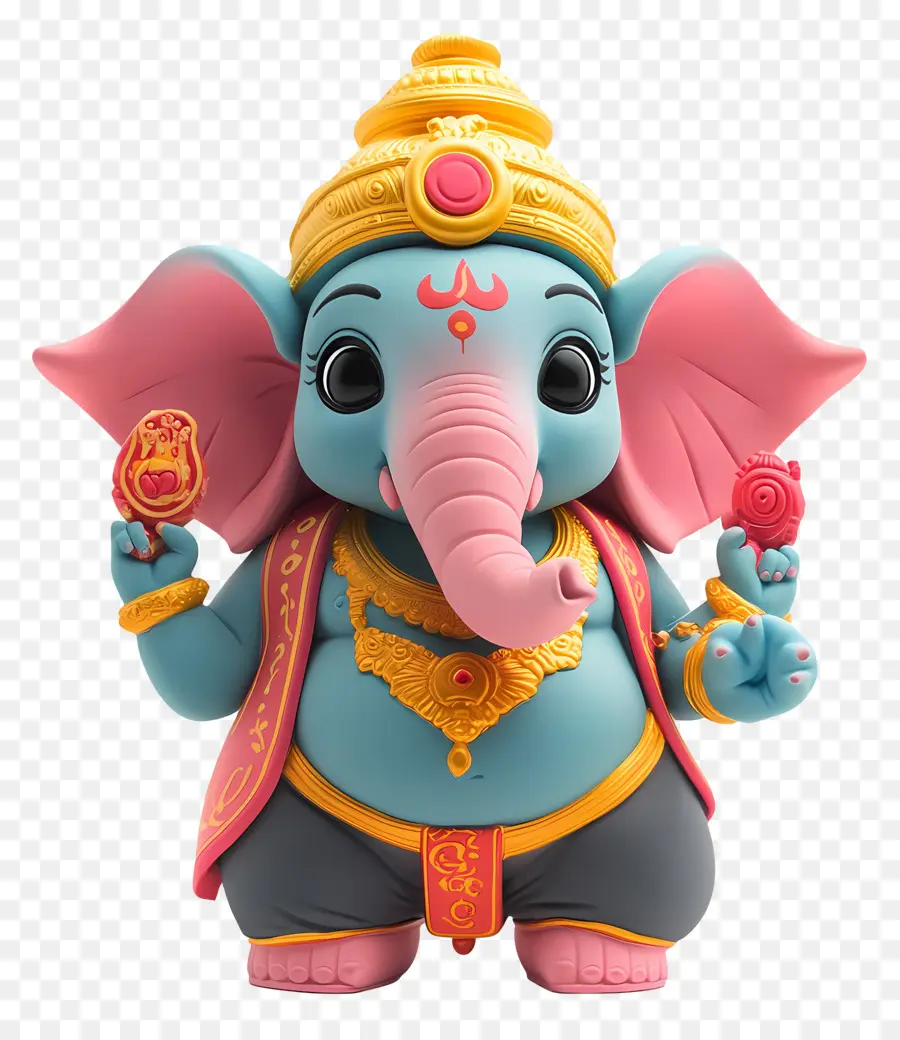 Ganpati，Deidad Elefante PNG