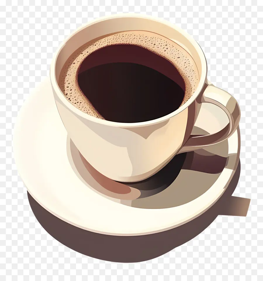 Café Negro，Taza De Cafe PNG