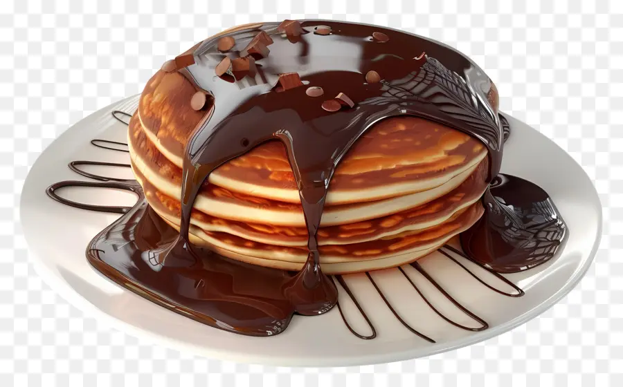 Panqueque De Chocolate，Panqueques PNG