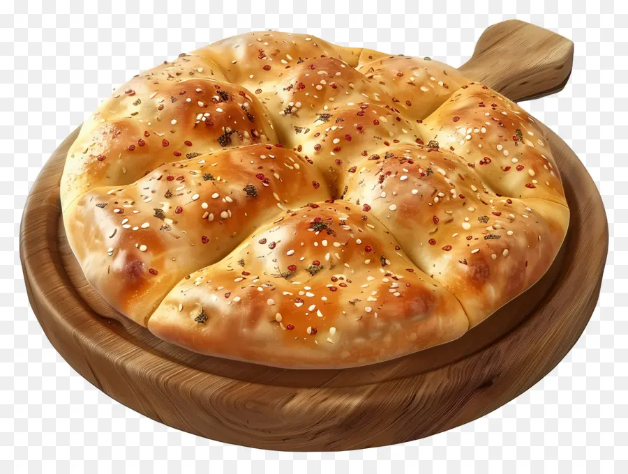 Pan Focaccia，Pan PNG