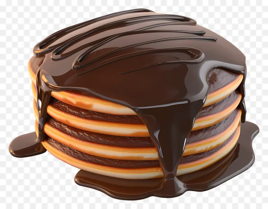 Panqueque De Chocolate，Panqueques PNG