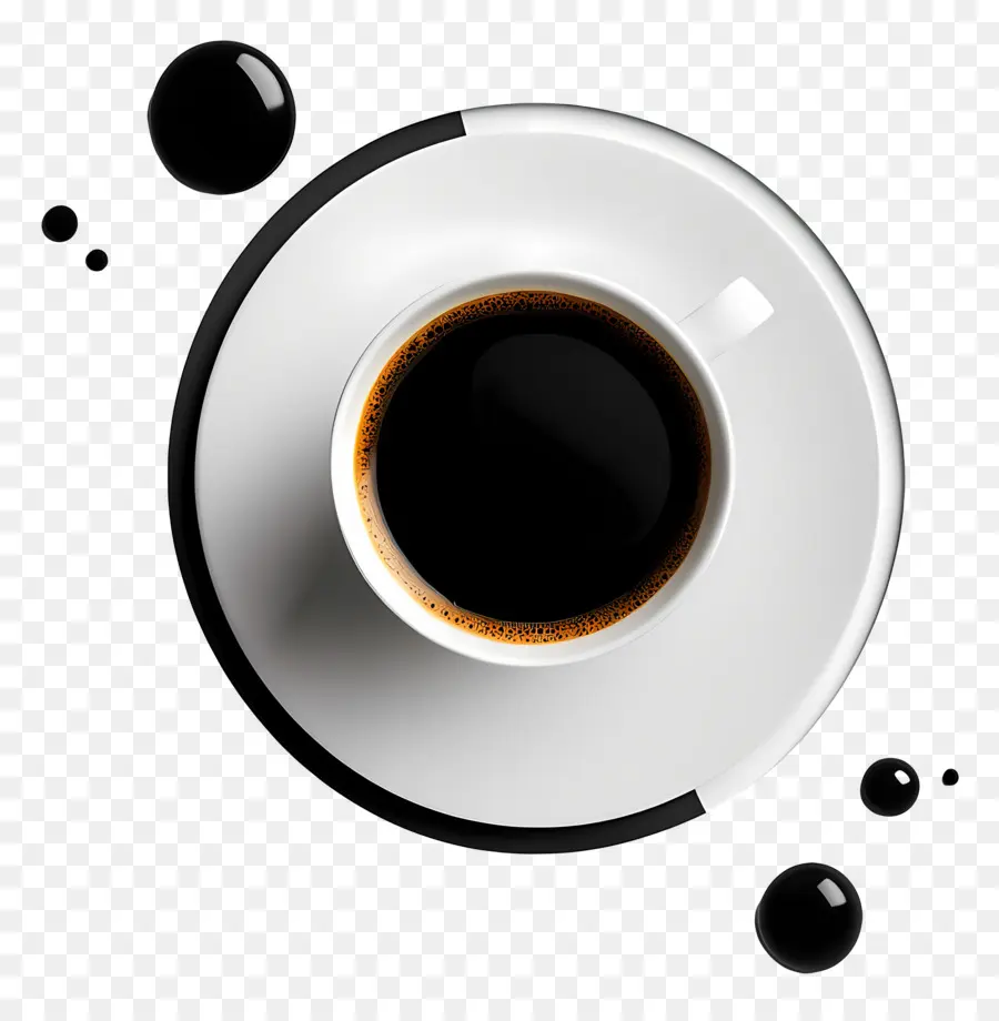 Café Negro，Taza De Cafe PNG