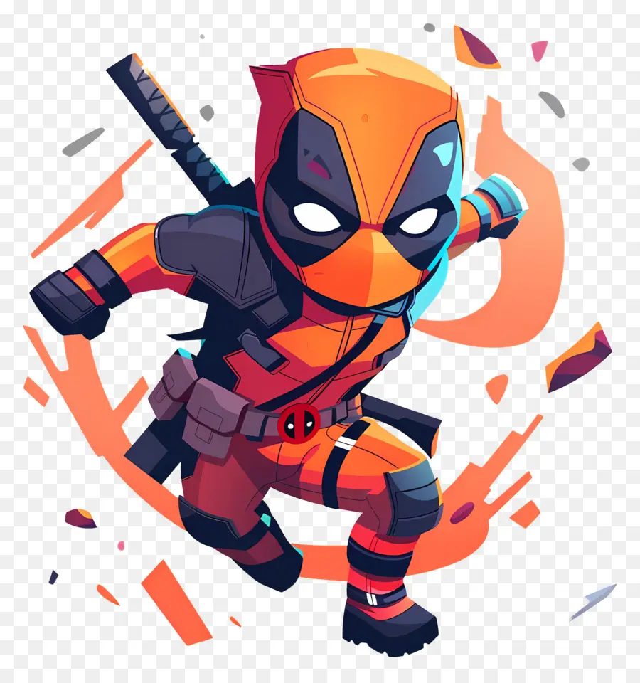 Lindo Deadpool，Superhéroe PNG