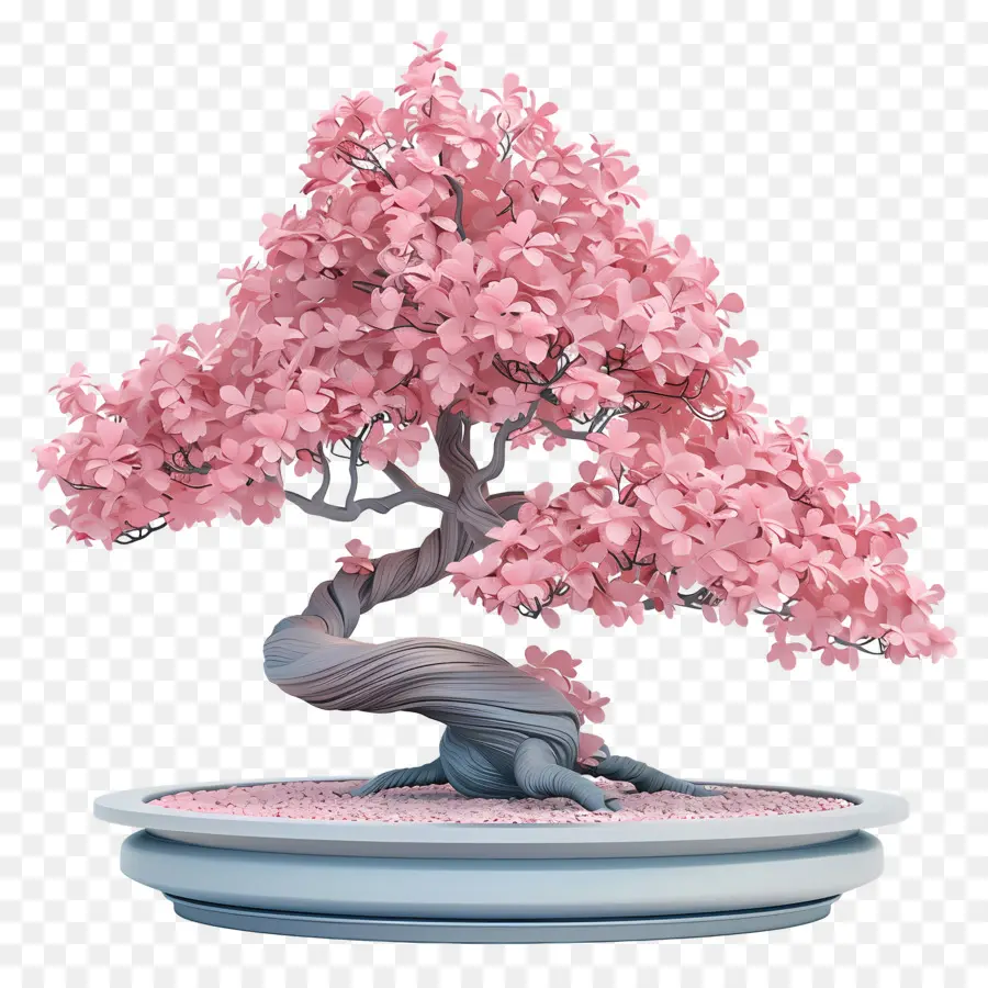 árbol Bonsái Rosa，Árbol Bonsái Rosa PNG