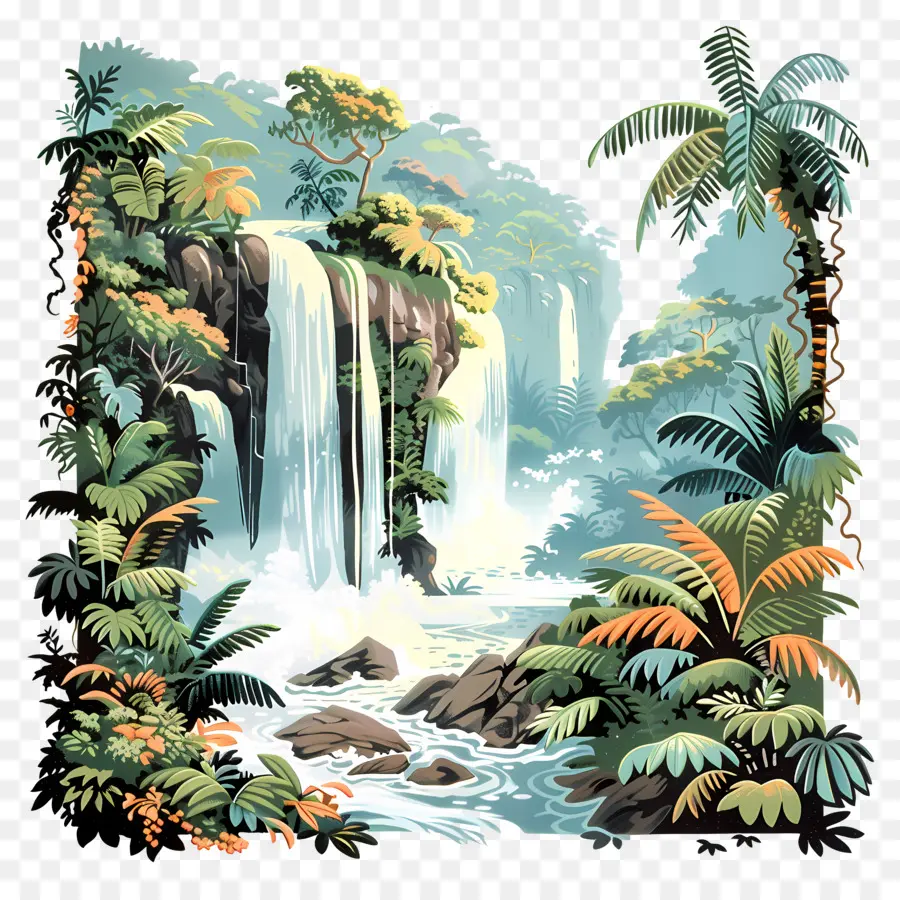 Cascada Del Bosque，Cascada PNG