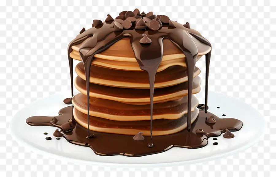 Panqueque De Chocolate，Panqueques PNG