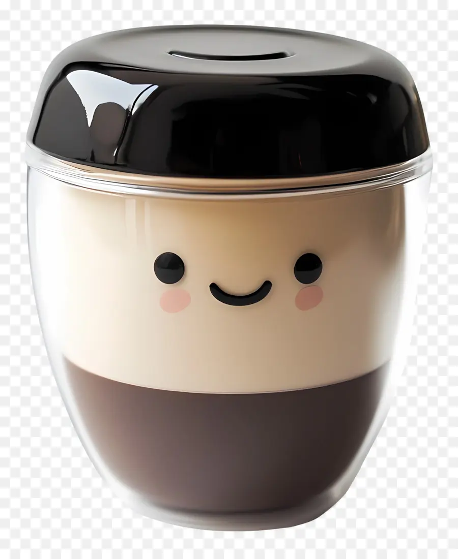 Café Animado，Linda Taza PNG