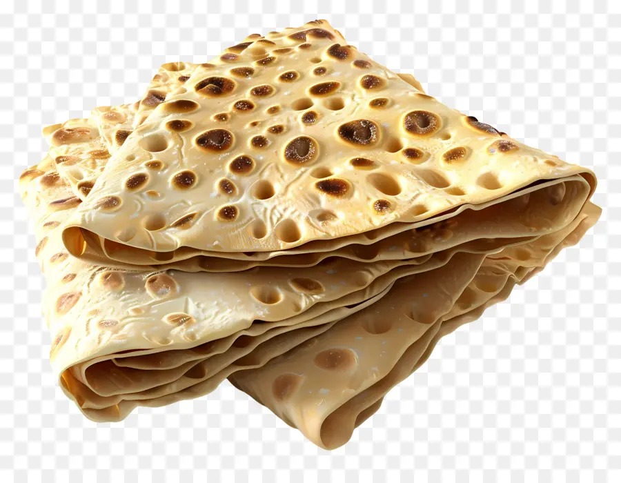 Pan De Pita，Pila De Pan Plano PNG