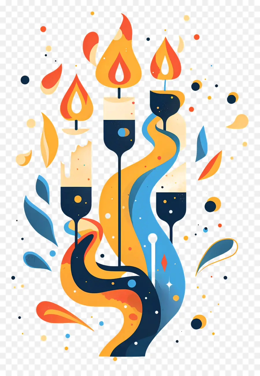 Vela De Dibujos Animados，Velas PNG