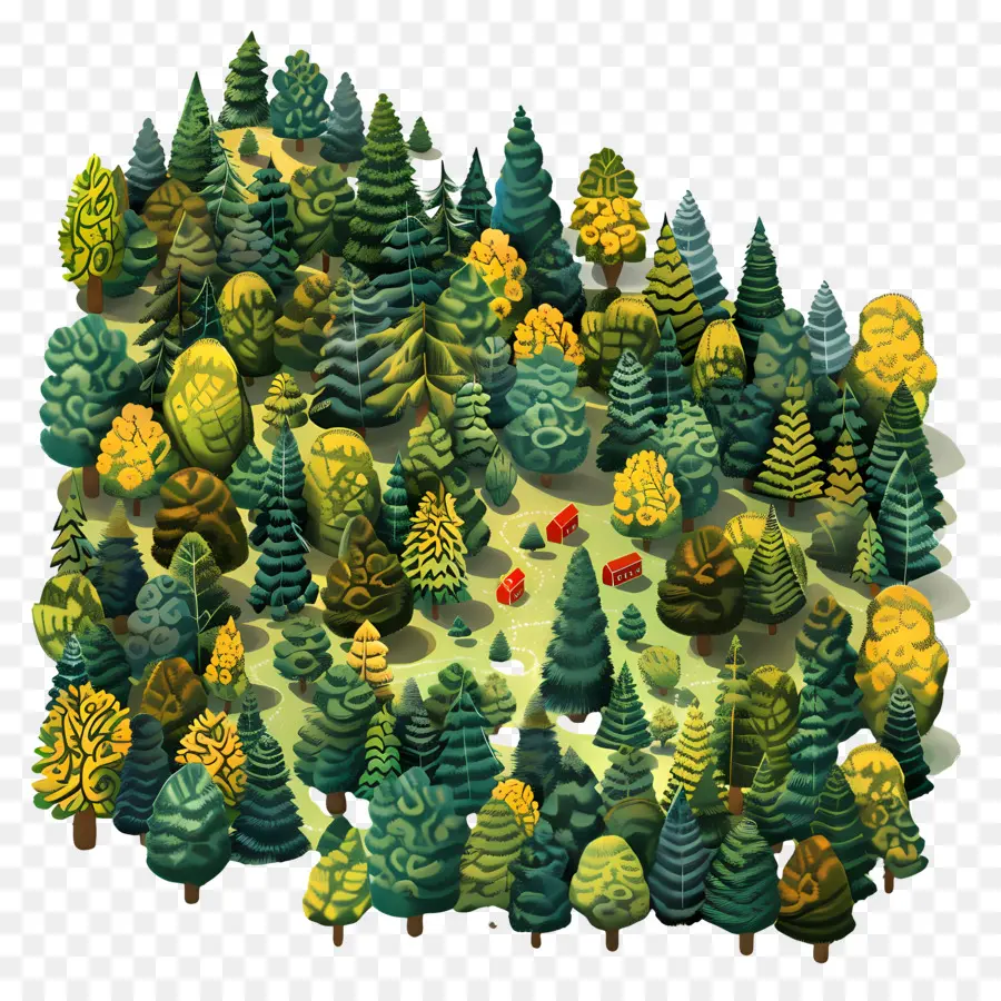 Bosque Denso，Bosque PNG