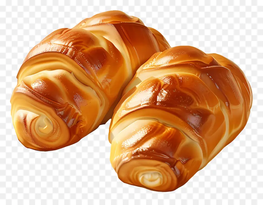 Pan Brioche，Croissants PNG