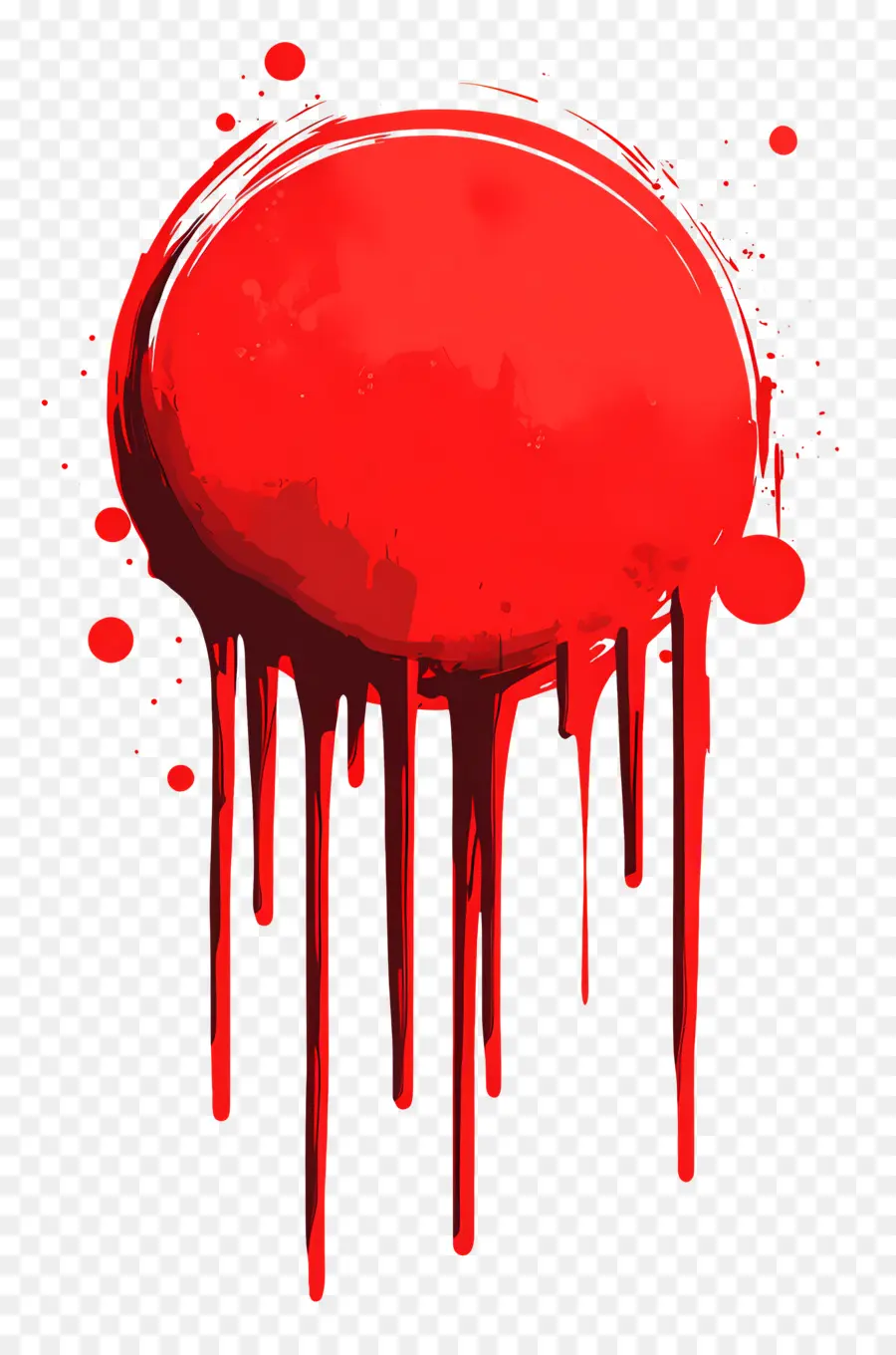 Mancha De Sangre，Pintura Roja PNG