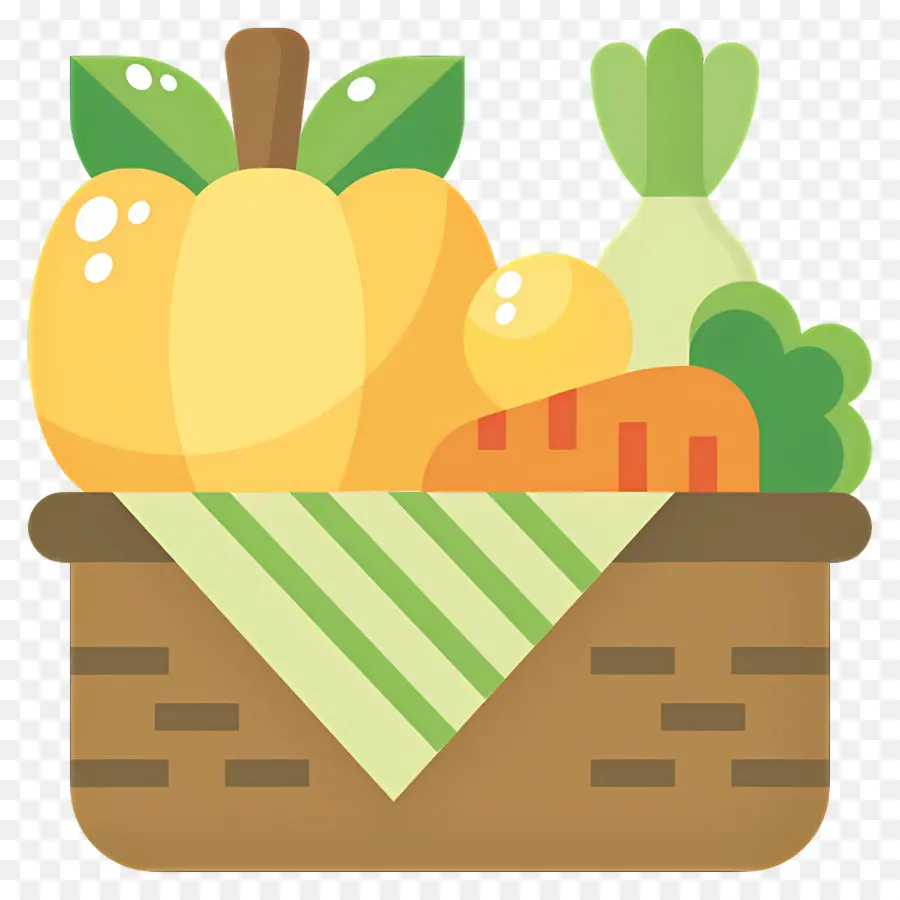 Caja De Cosecha，Cesta De Frutas PNG