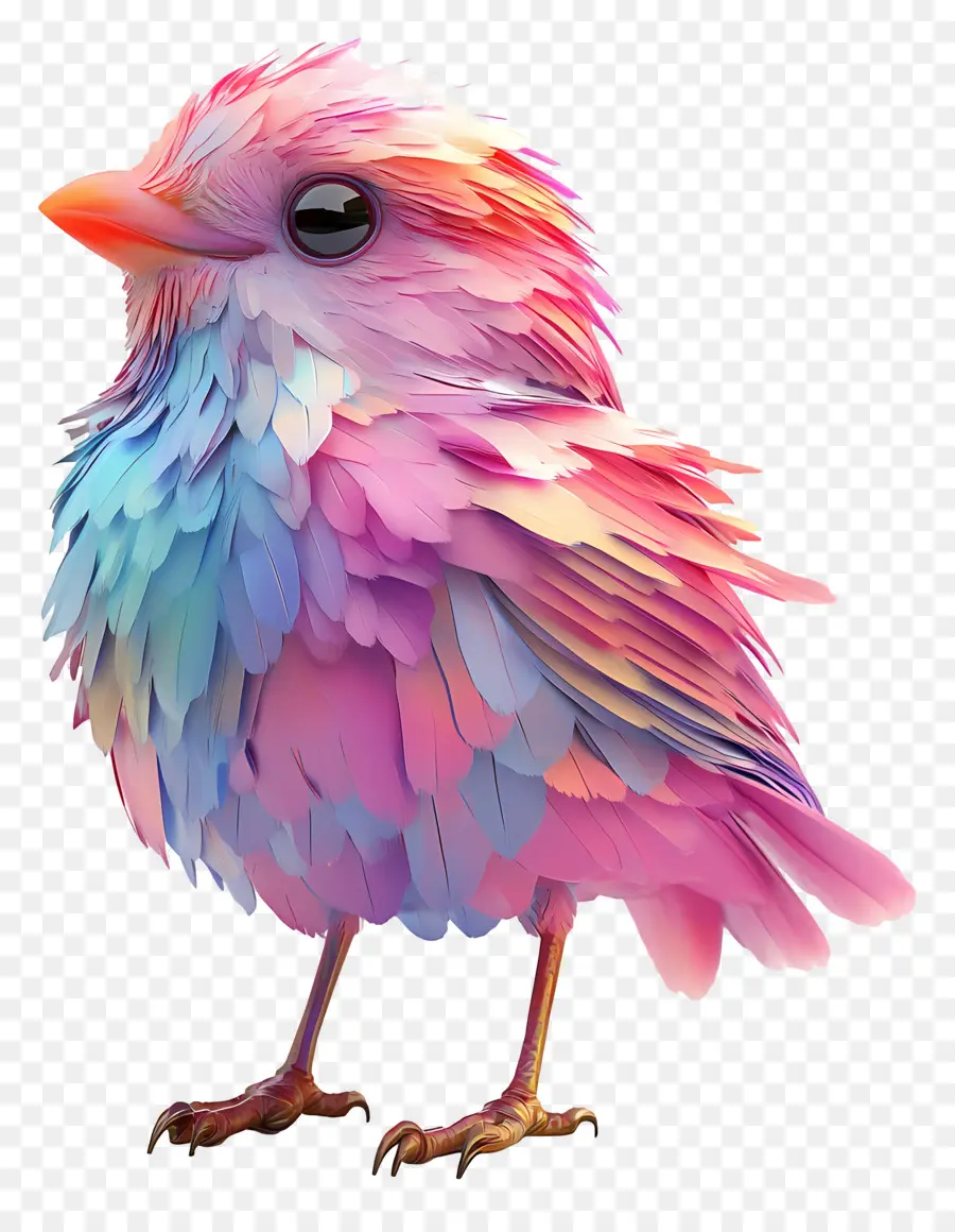 Pájaro Pastel，Pájaro Colorido PNG