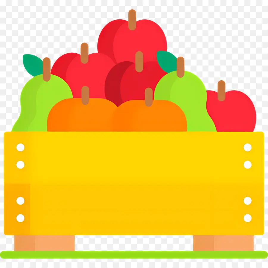 Caja De Cosecha，Caja De Frutas PNG