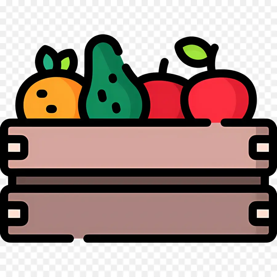 Caja De Cosecha，Caja De Frutas PNG